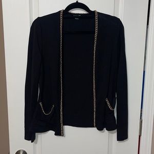 Forever 21 cardigan w/ gold chain detail
